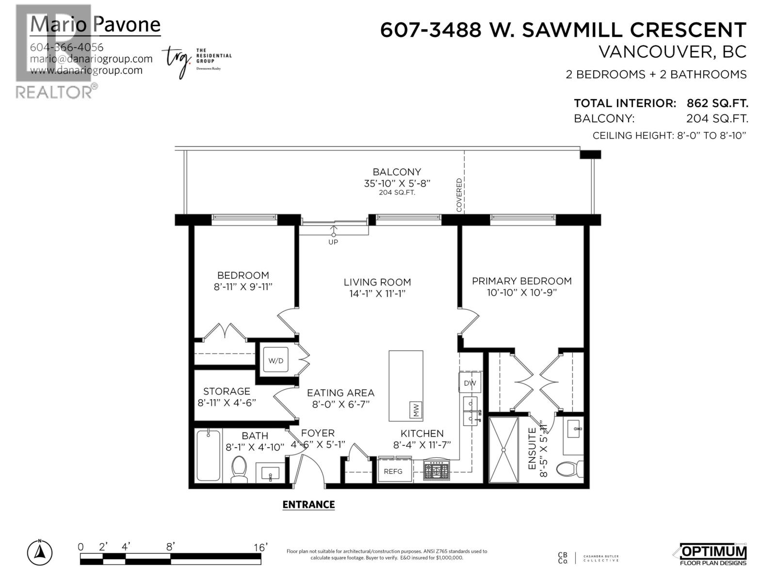 607 3488 Sawmill Crescent, Vancouver, British Columbia V5S 0C7 - Photo 20 - R3129511