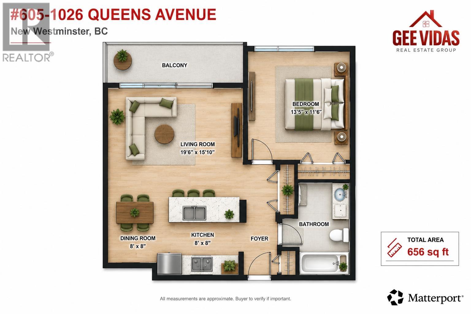 605 1026 Queens Avenue, New Westminster, British Columbia  V3M 6B2 - Photo 37 - R3125627