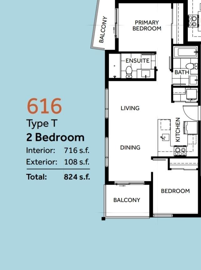 B616 20117 84 Avenue, Langley, British Columbia  V2Y 2B8 - Photo 4 - R3129247