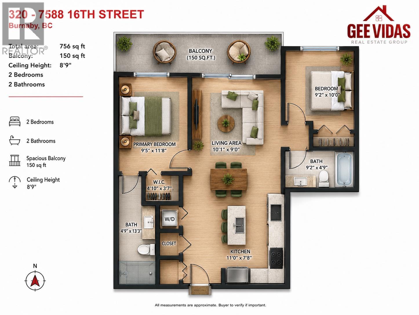 320 7588 16th Street, Burnaby, British Columbia  V3N 0H8 - Photo 34 - R3116067