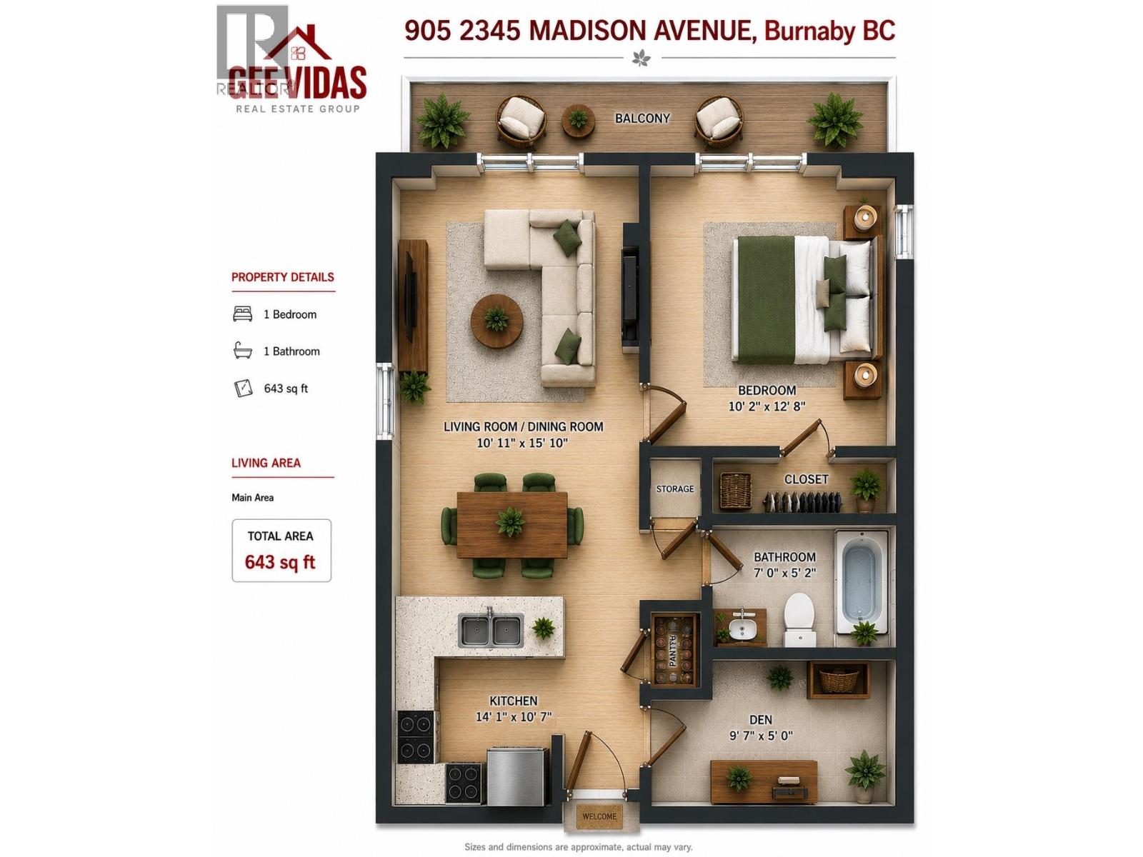 905 2345 Madison Avenue, Burnaby, British Columbia  V5C 0B4 - Photo 38 - R3116312
