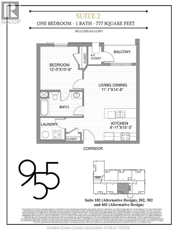 955 Ouellette Avenue Unit# 102, Windsor, Ontario N9A 4J5 - Photo 19 - 26012469