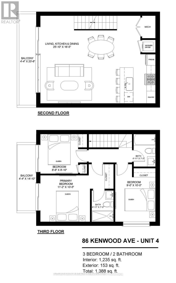 Unit 4 - 86 Kenwood Avenue, Toronto, Ontario  M6C 2S2 - Photo 43 - C13214132