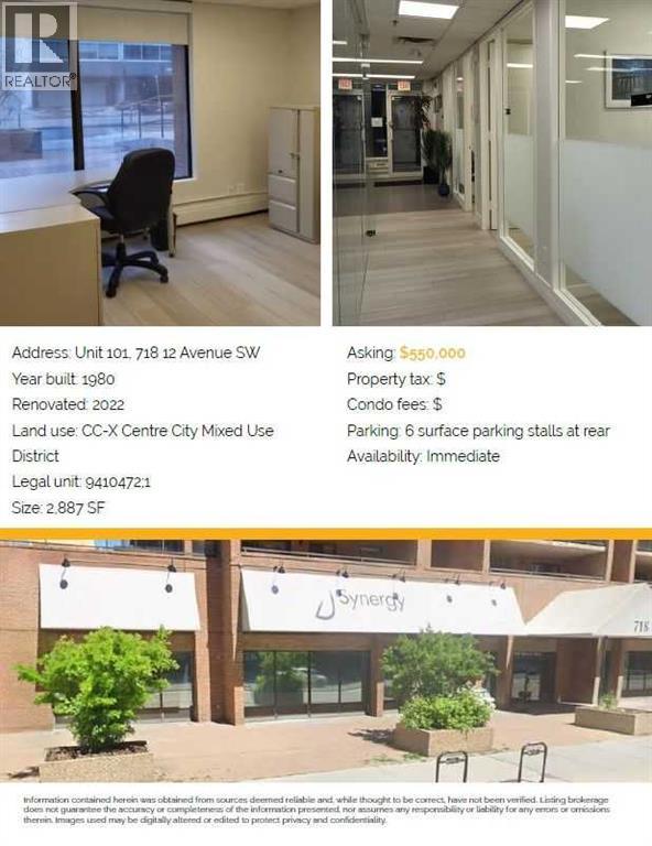 101, 718 12 Avenue SW, Calgary, Alberta  T2R 0H7 - Photo 2 - A2315883