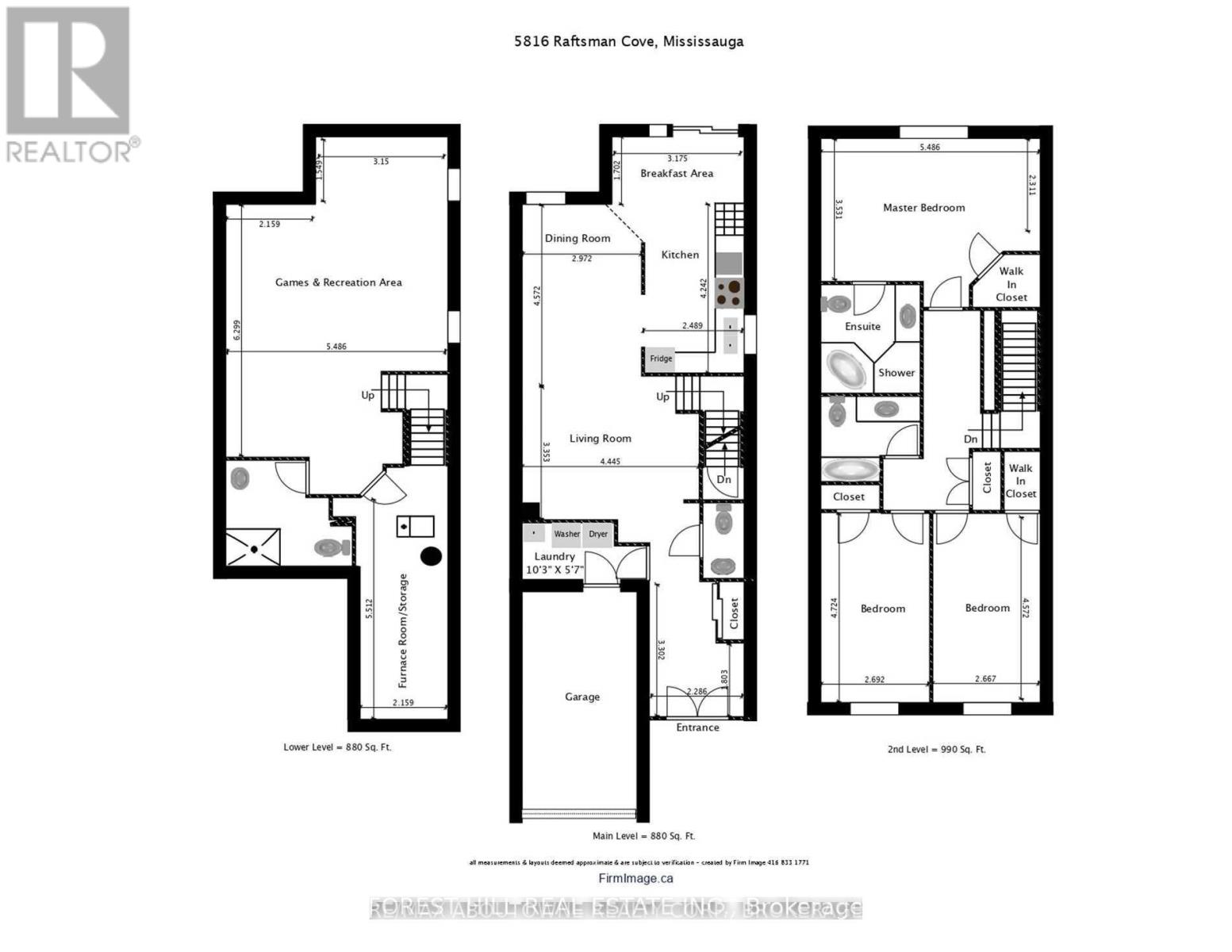 5816 RAFTSMAN COVE DRIVE, Mississauga, Ontario