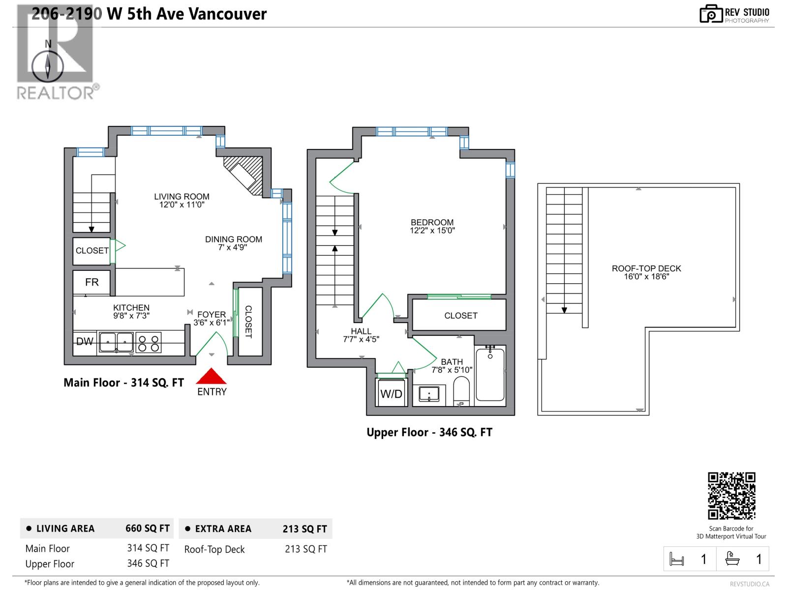 206 2190 W 5th Avenue, Vancouver, British Columbia  V6K 1S2 - Photo 33 - R3116418