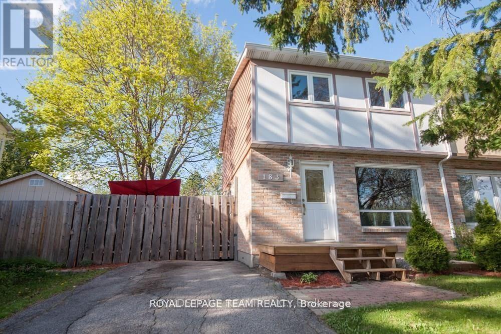 183 MCELROY DRIVE, Ottawa, Ontario