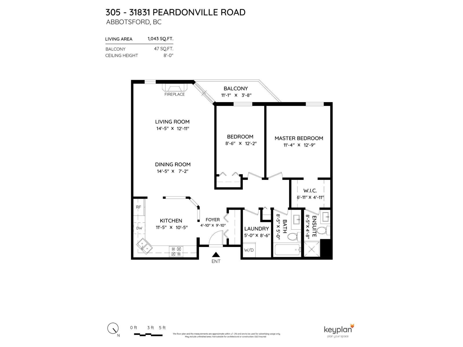 305 31831 Peardonville Road, Abbotsford, British Columbia  V2T 1L5 - Photo 25 - R3129802