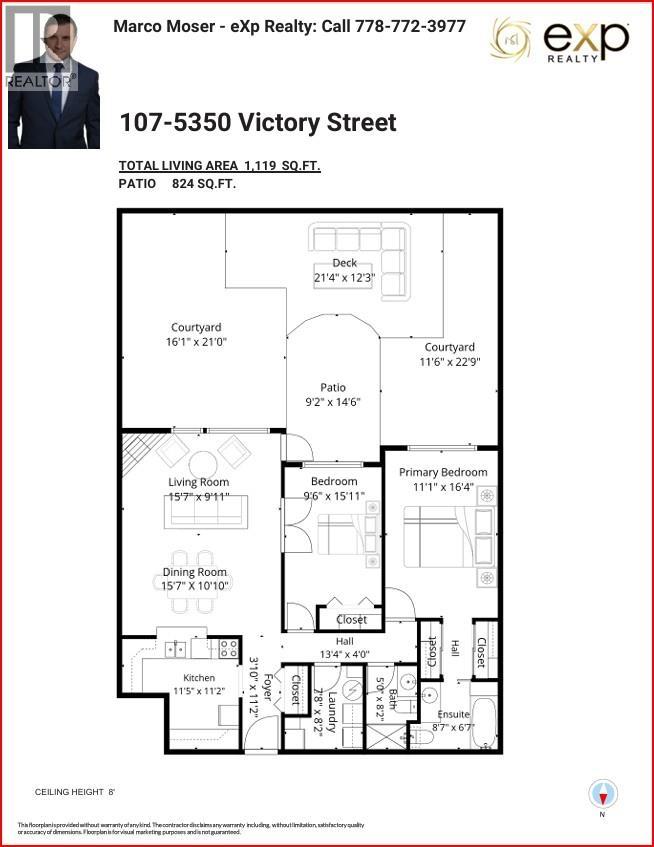 107 5350 Victory Street, Burnaby, British Columbia  V5J 1T1 - Photo 33 - R3129524