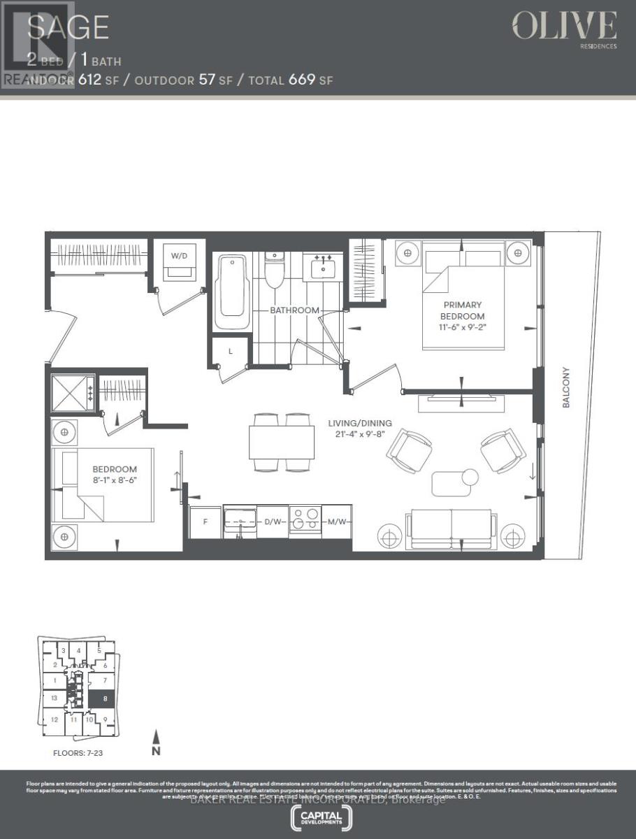 2308 - 36 Olive Avenue, Toronto, Ontario  M2N 0M4 - Photo 11 - C13216714
