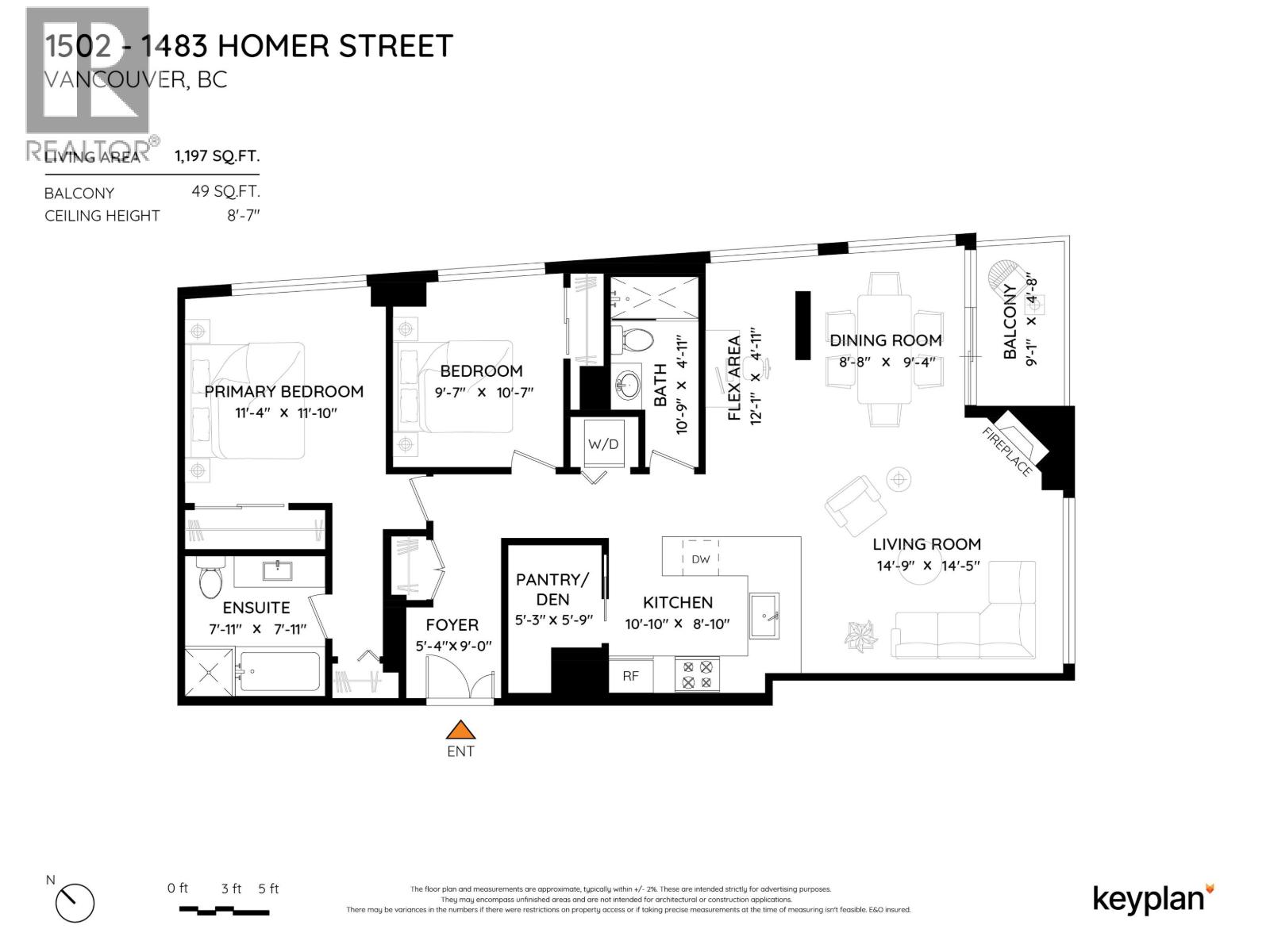 1502 1483 Homer Street, Vancouver, British Columbia  V6Z 3C7 - Photo 29 - R3020537