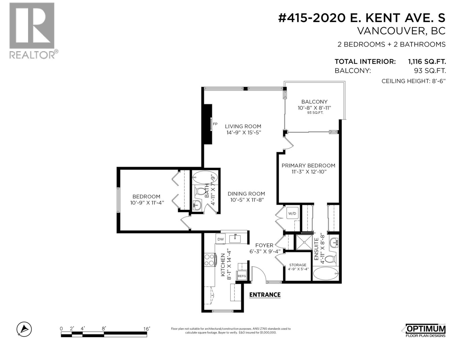 415 2020 E Kent Avenue South Avenue, Vancouver, British Columbia  V5P 4X1 - Photo 28 - R3129312