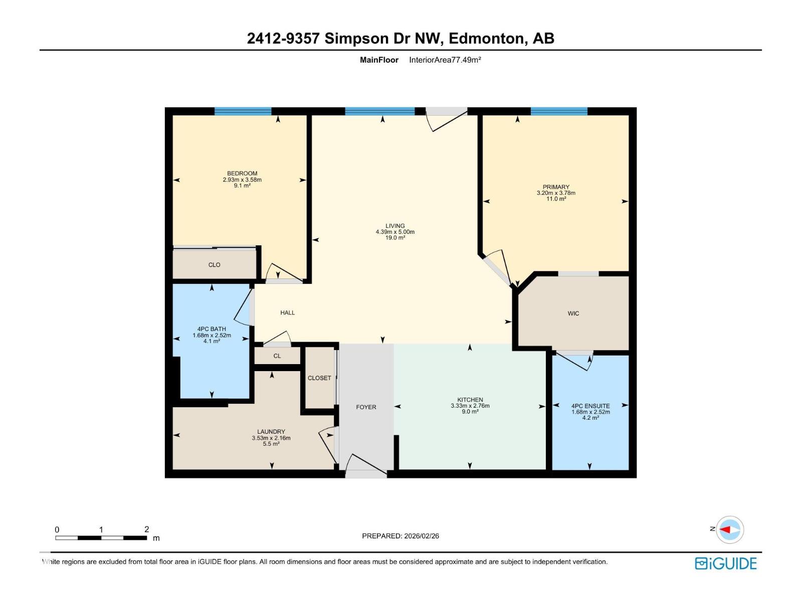 #2412 9357 Simpson Dr NW, Edmonton, Alberta  T6R 0N3 - Photo 42 - E4475330