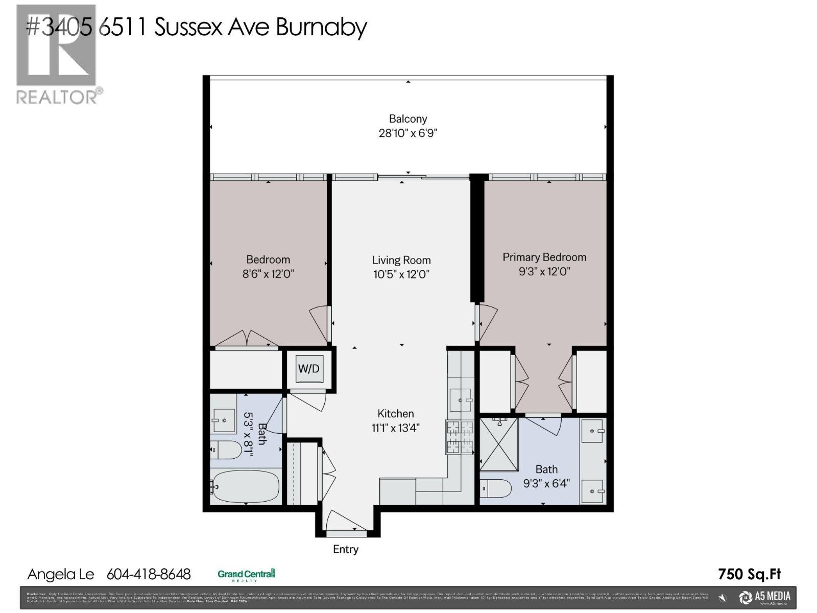 3405 6511 Sussex Avenue, Burnaby, British Columbia  V5H 0K5 - Photo 39 - R3129648