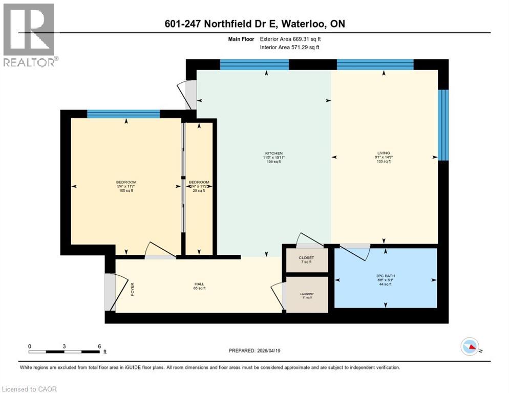 247 Northfield Drive E Unit# 601, Waterloo, Ontario  N2K 0H1 - Photo 39 - 40822212