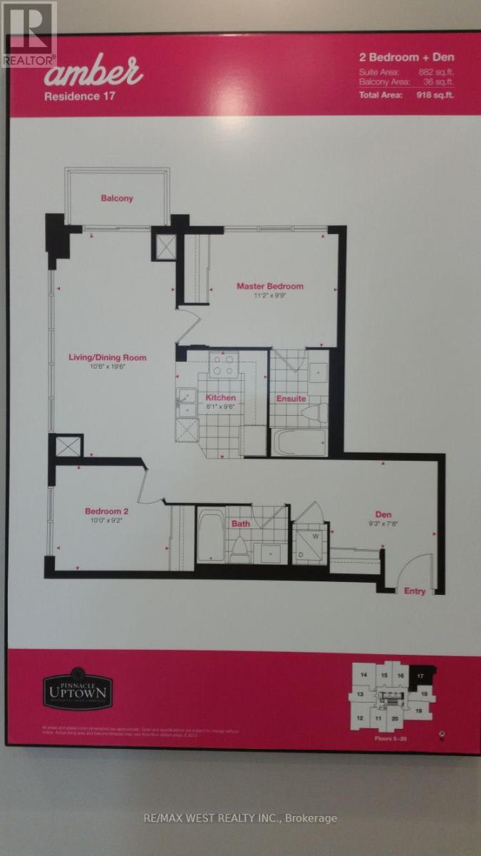 617 - 5033 Four Springs Avenue, Mississauga, Ontario  L5R 0G6 - Photo 21 - W13220464