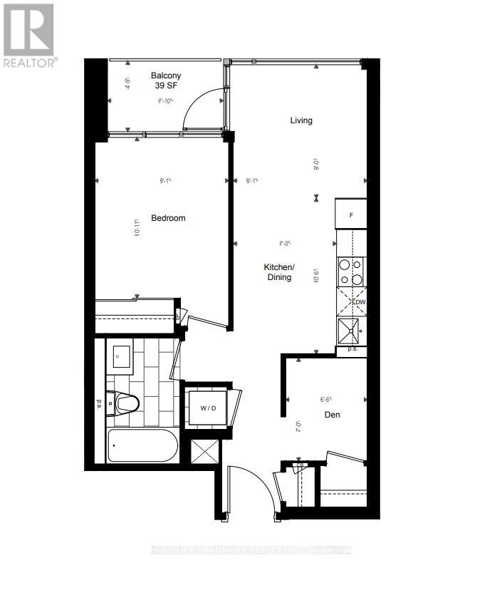 1708 E - 70 Princess Street, Toronto, Ontario  M5A 0X6 - Photo 12 - C13221092