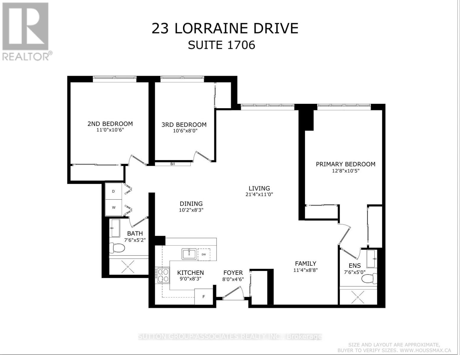 1706 - 23 Lorraine Drive, Toronto, Ontario  M2N 6Z6 - Photo 2 - C13222676
