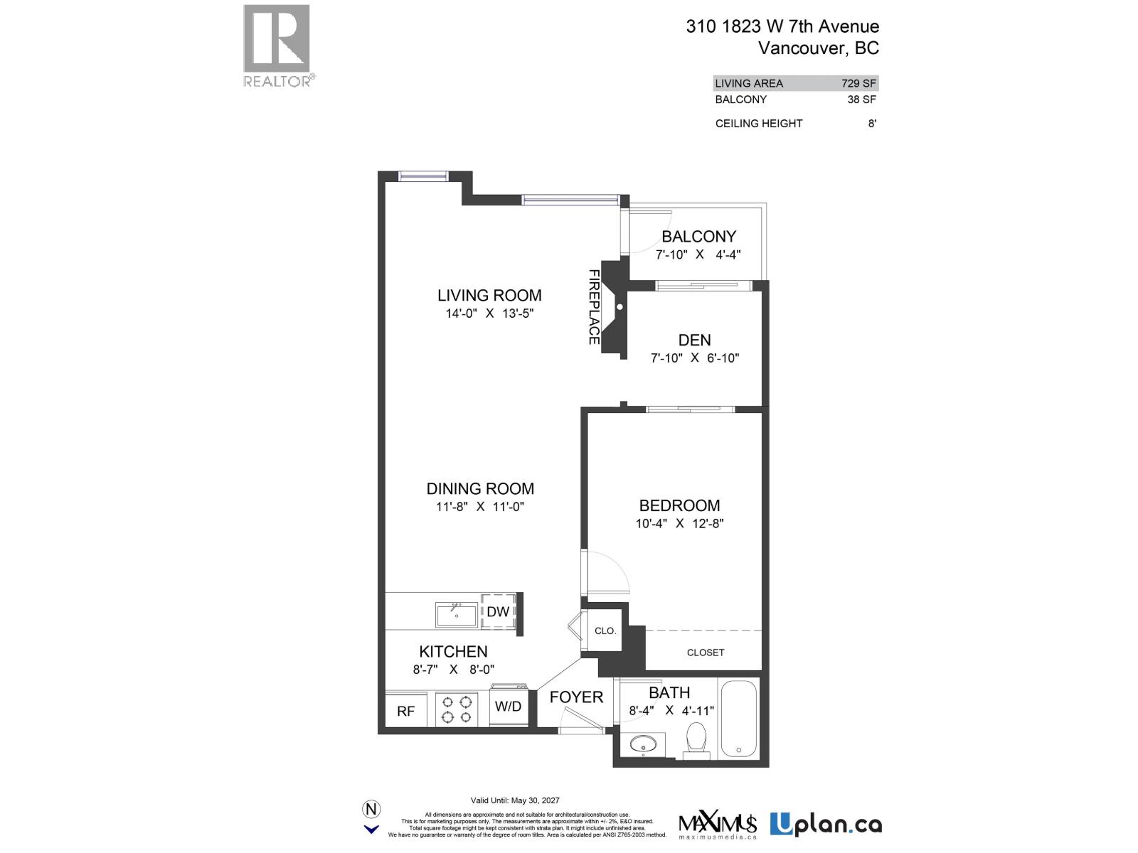 310 1823 W 7th Avenue, Vancouver, British Columbia  V6J 5K5 - Photo 23 - R3130196