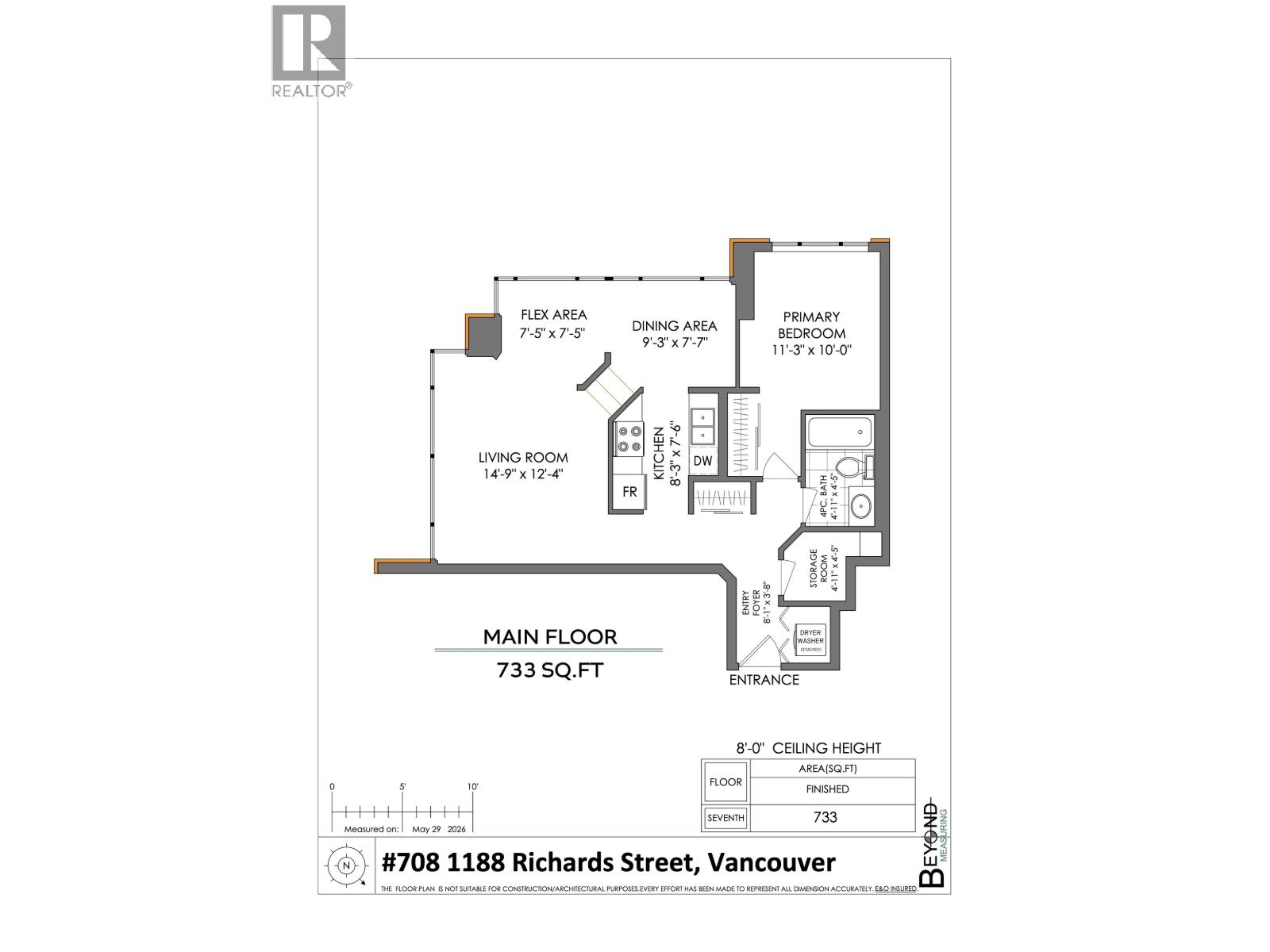 708 1188 Richards Street, Vancouver, British Columbia  V6B 3E6 - Photo 26 - R3130212