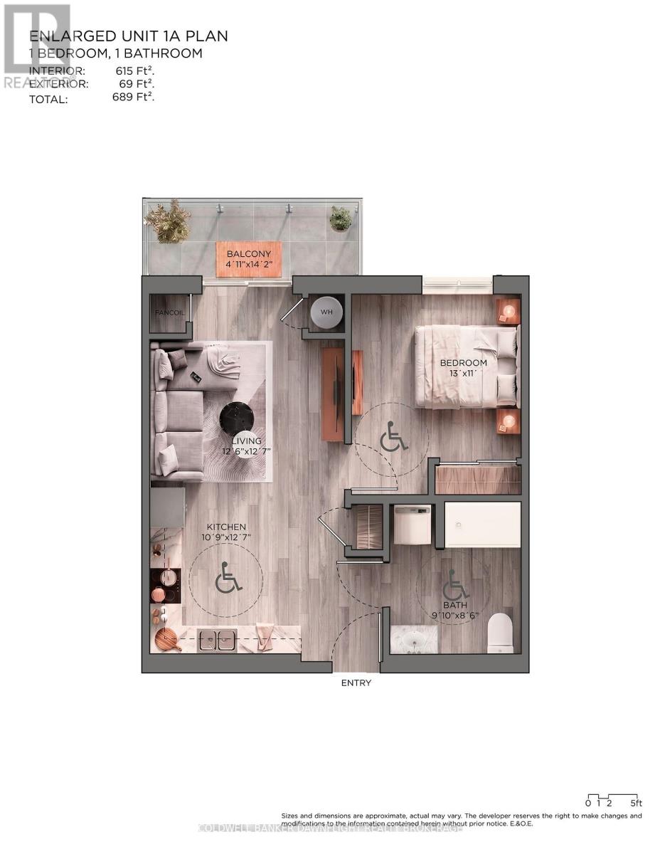 Unit 1a-101 - 18 Centre Street, Bluewater (Zurich), Ontario  N0M 2T0 - Photo 3 - X13164224