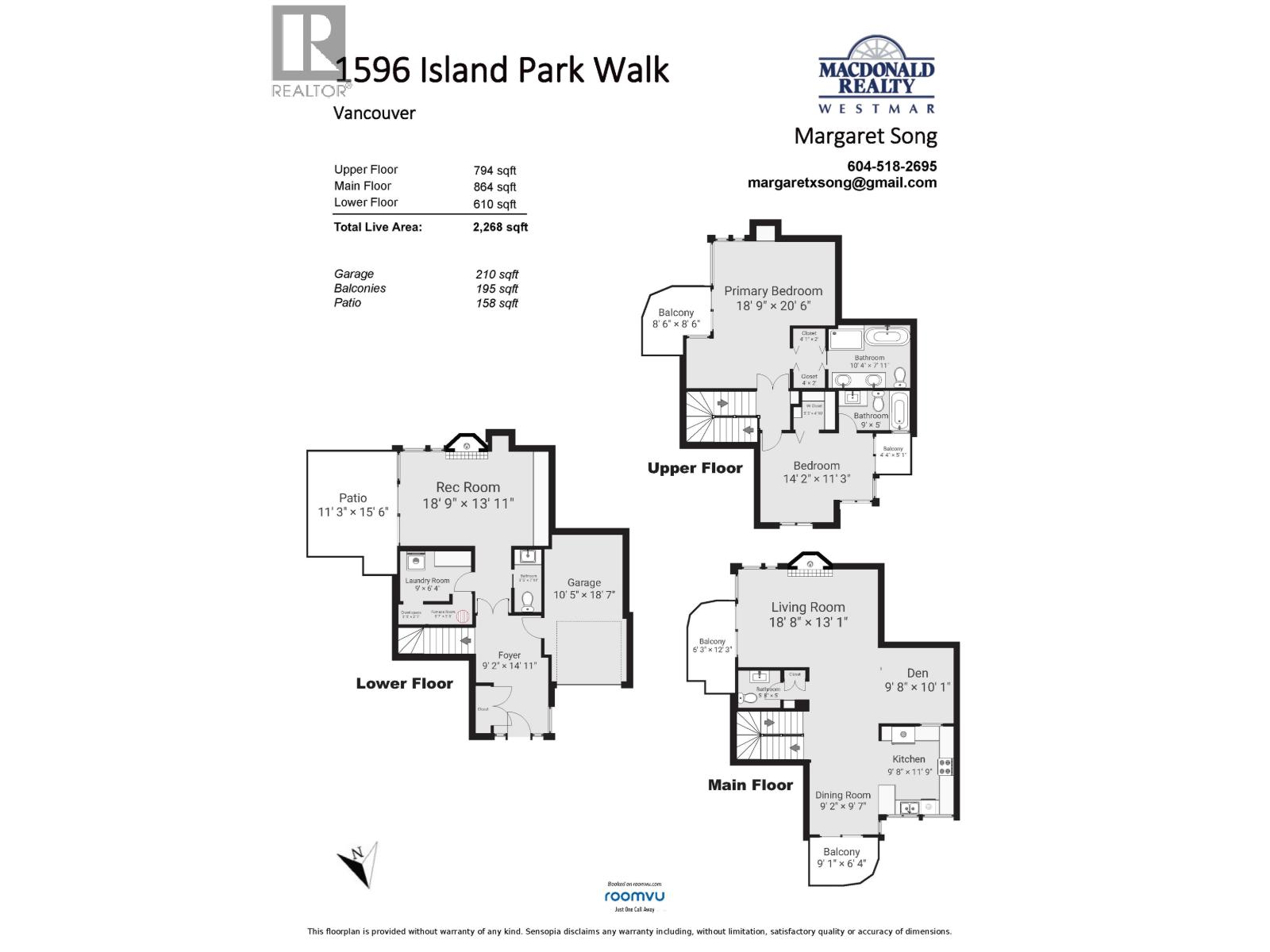 1596 Island Park Walk, Vancouver, British Columbia  V6J 0G9 - Photo 26 - R3130403