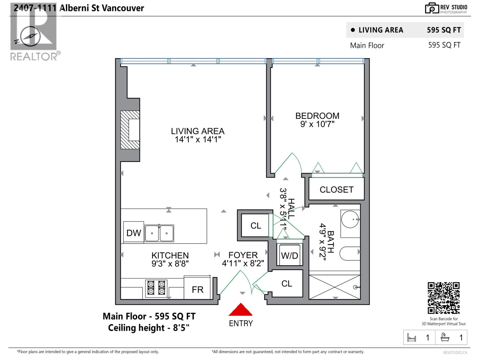 2407 1111 Alberni Street, Vancouver, British Columbia  V6E 4V2 - Photo 32 - R3130284