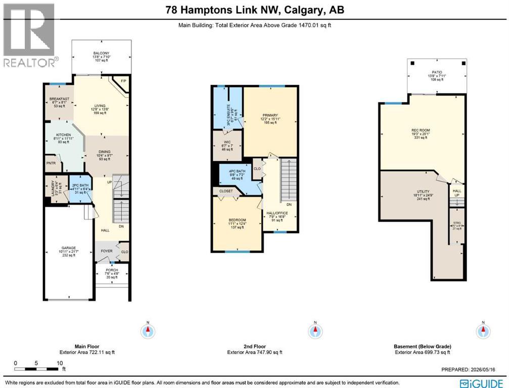 78 Hamptons Link Nw, Calgary, Alberta T3A 5V9 - Photo 33 - A2311143