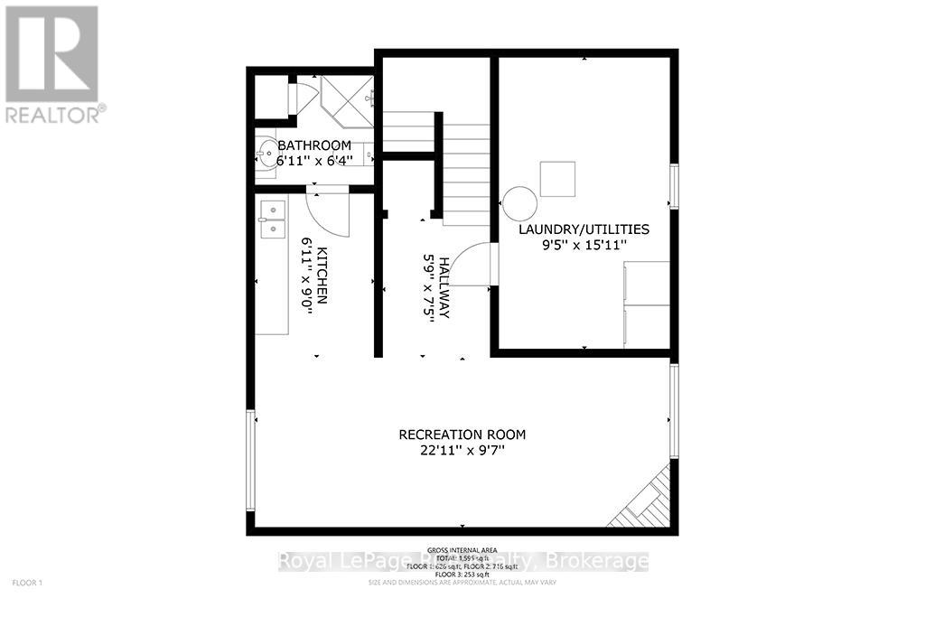 589 5th Avenue E, Owen Sound, Ontario  N4K 2R4 - Photo 41 - X13225882
