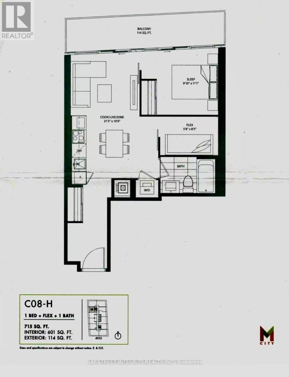 4908 - 3900 Confederation Parkway, Mississauga, Ontario  L5B 0M3 - Photo 3 - W13219778