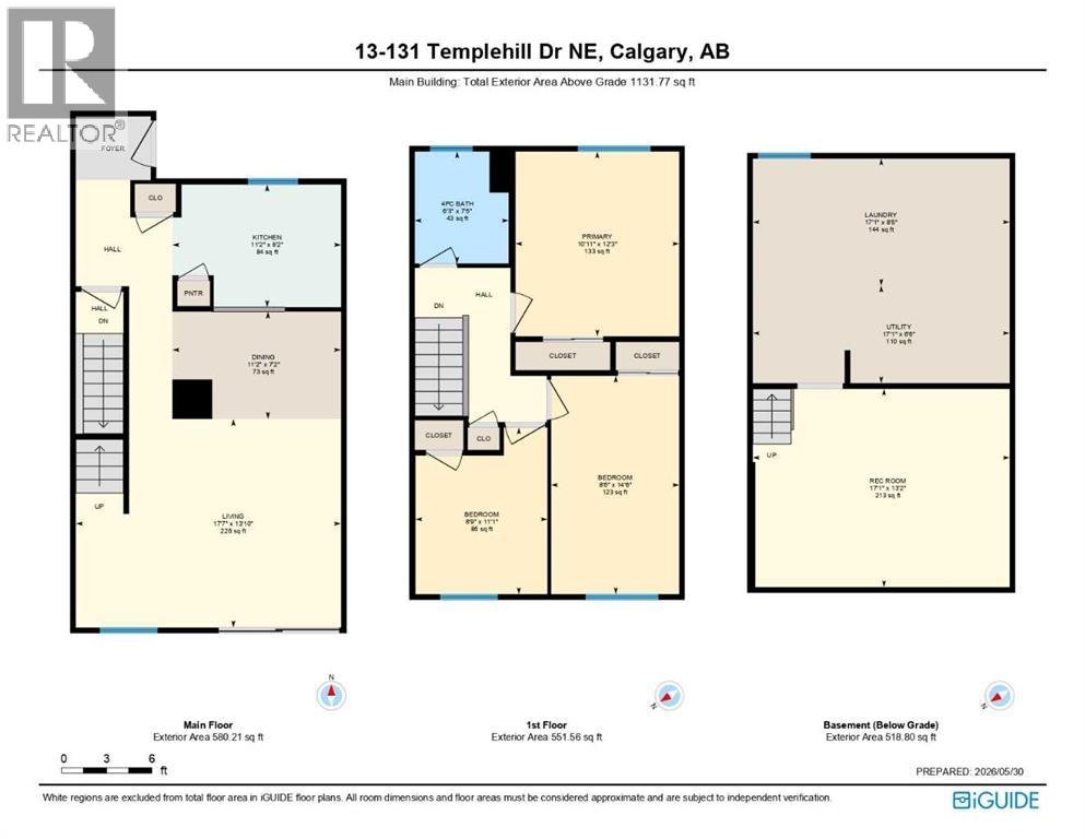 13, 131 Templehill Drive NE, Calgary, Alberta  T1Y 4T1 - Photo 39 - A2316541