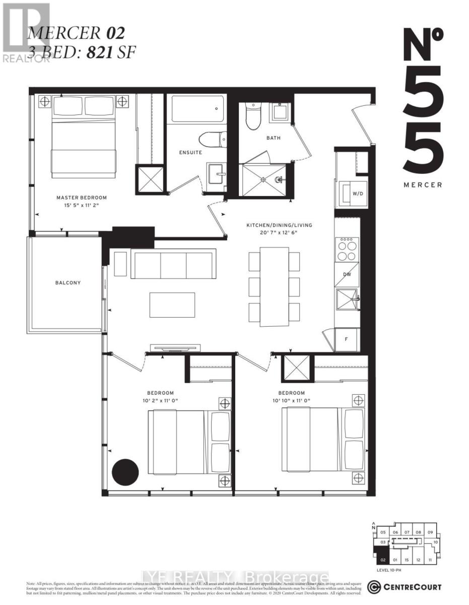 2802 - 55 Mercer Street, Toronto, Ontario  M5V 0W4 - Photo 15 - C13227496