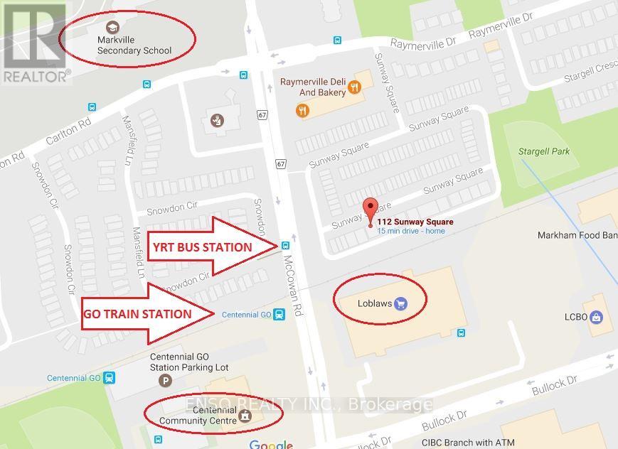 112 Sunway Square, Markham, Ontario  L3P 7X6 - Photo 16 - N13227578