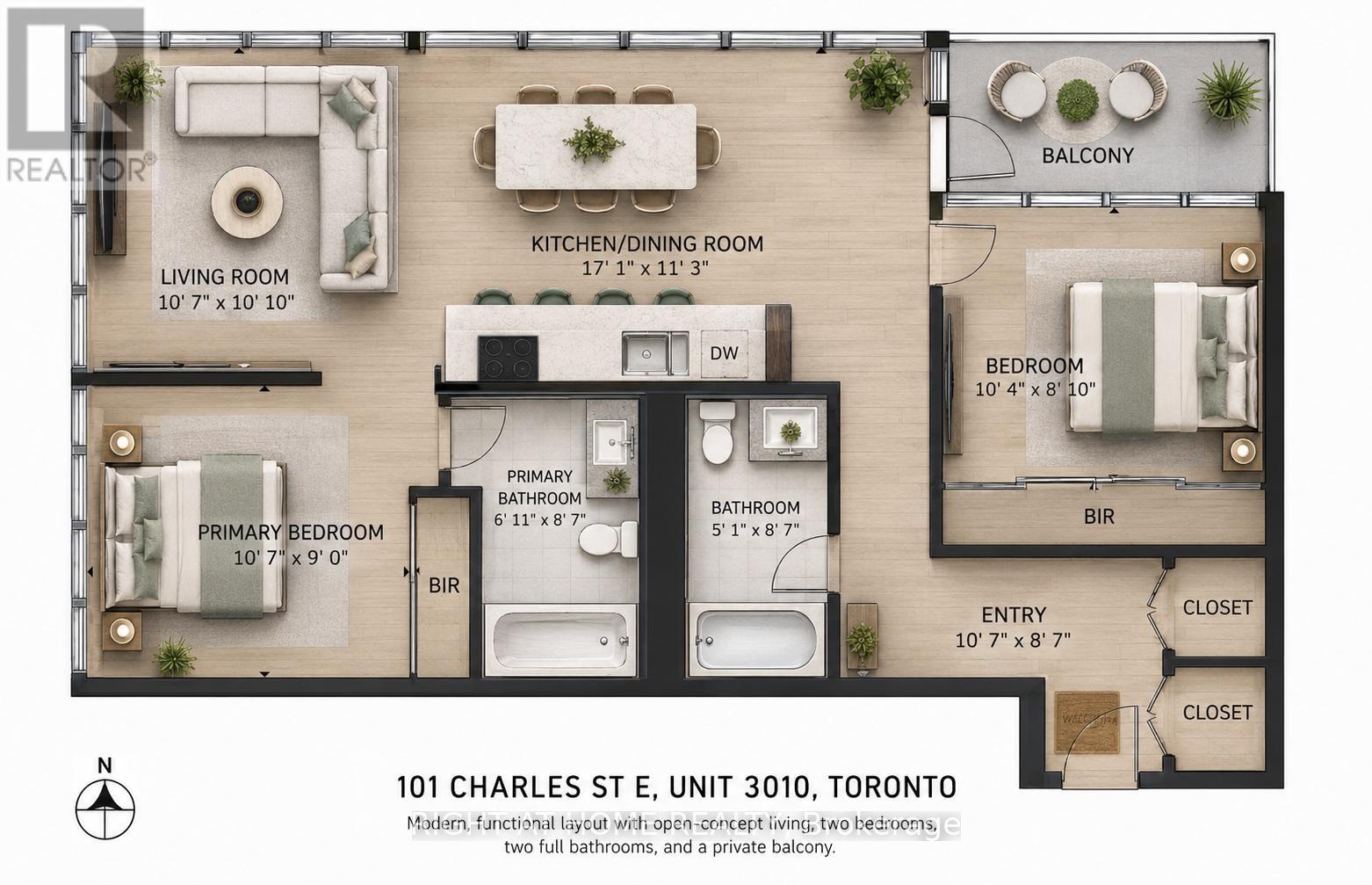 3010 - 101 Charles Street E, Toronto, Ontario  M4Y 1V2 - Photo 10 - C13230012
