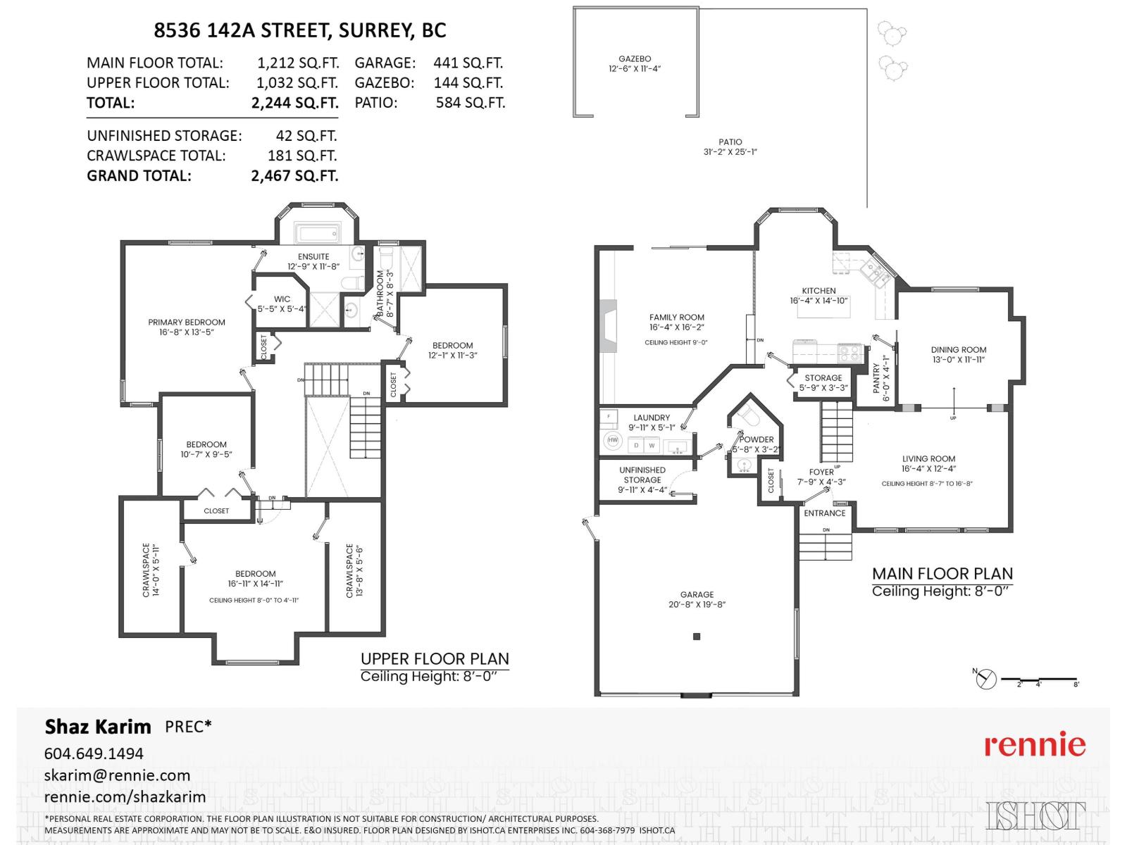 8536 142a Street, Surrey, British Columbia  V3W 0Z8 - Photo 36 - R3131128