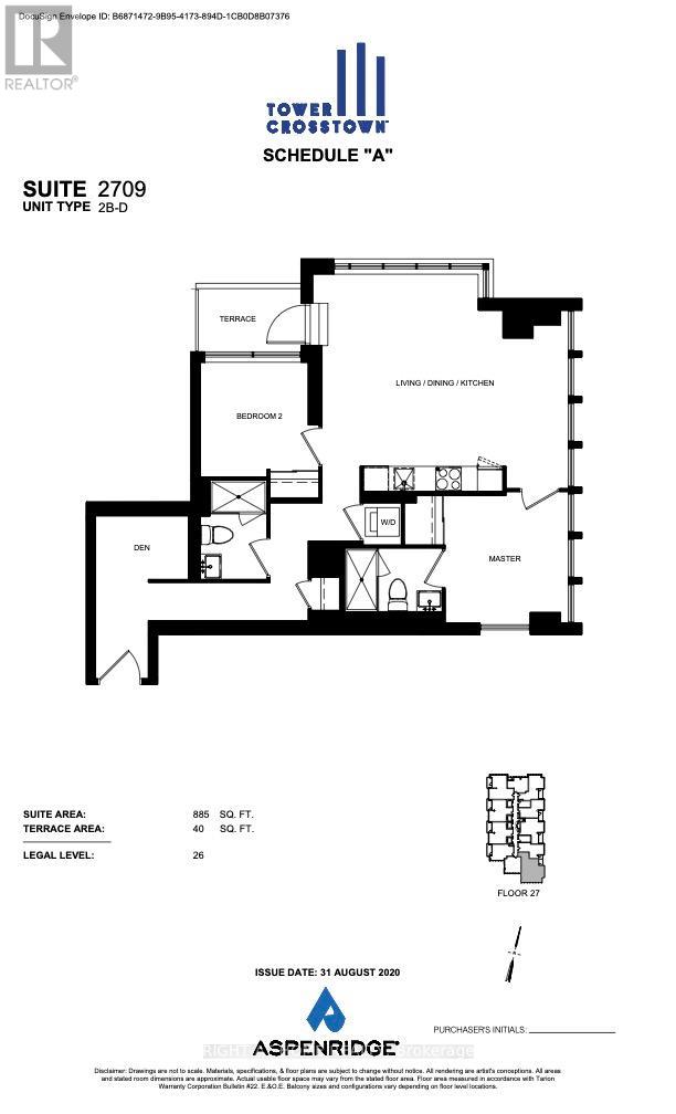 2709 - 5 Quarrington Lane, Toronto, Ontario  M3C 0S5 - Photo 22 - C13230582