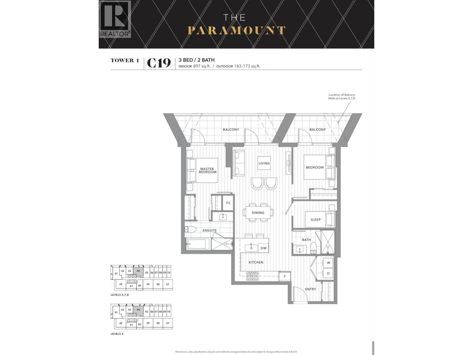 704 6320 No. 3 Road, Richmond, British Columbia  V6Y 0L5 - Photo 22 - R3130345