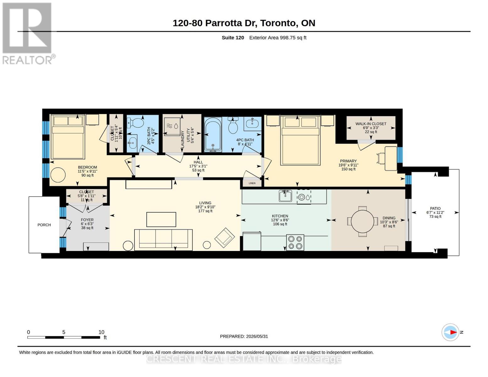 120 - 80 Parrotta Drive, Toronto, Ontario  M9M 0E6 - Photo 47 - W13226190