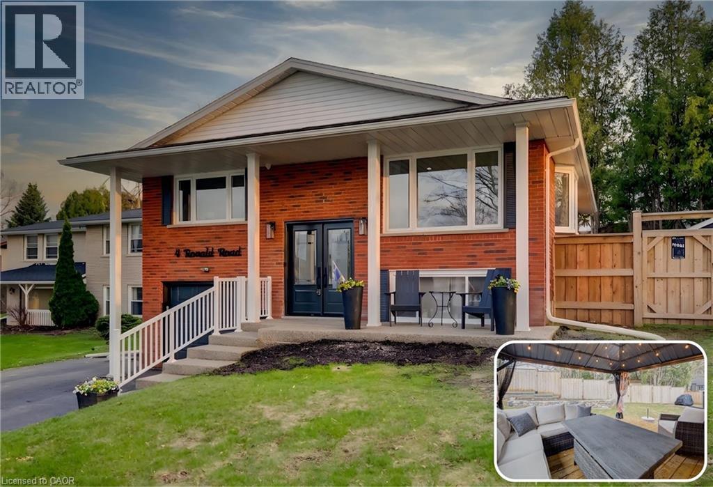 4 RONALD Road, Cambridge, Ontario