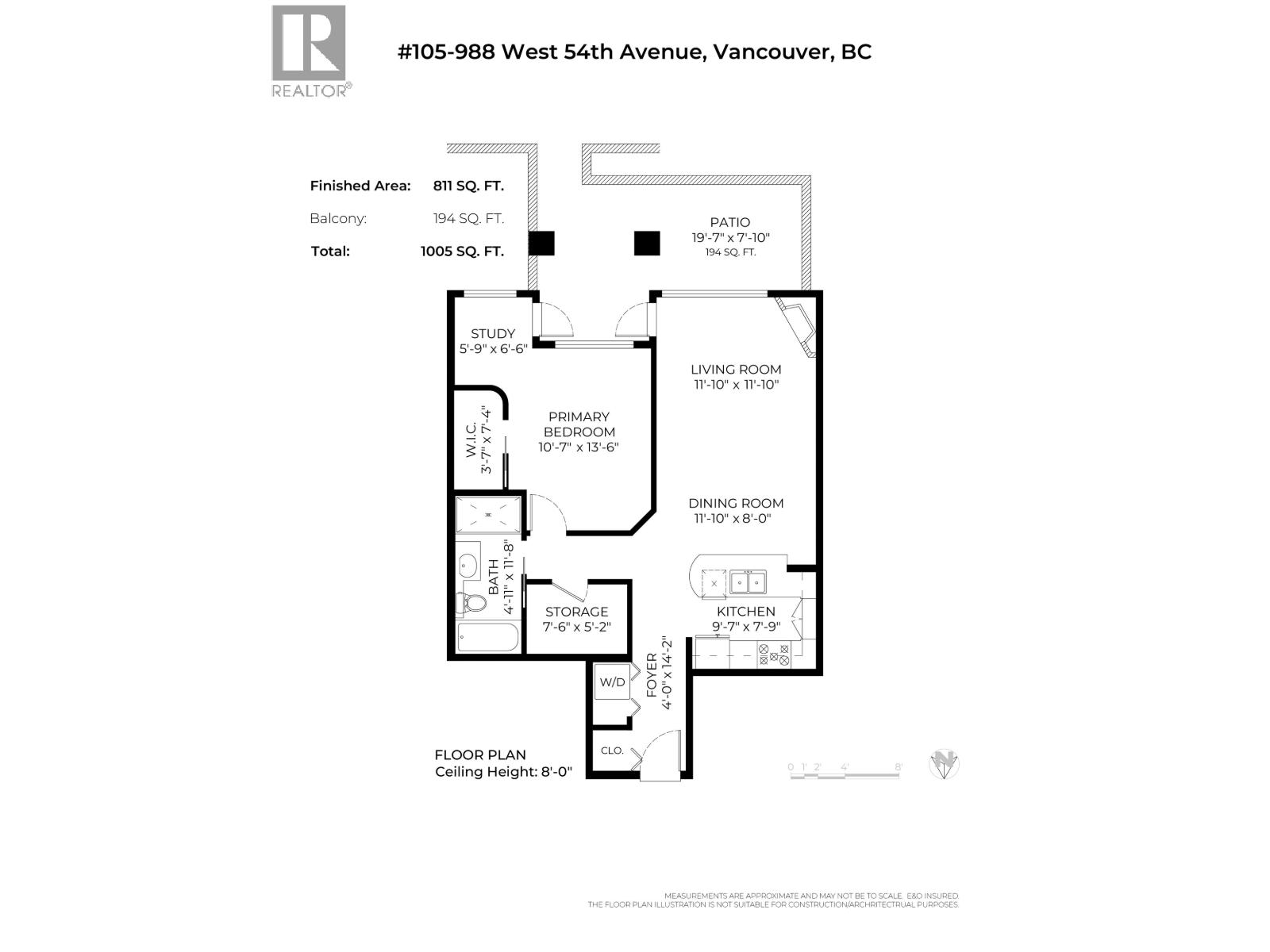105 988 W 54th Avenue, Vancouver, British Columbia  V6P 1M9 - Photo 2 - R3131518