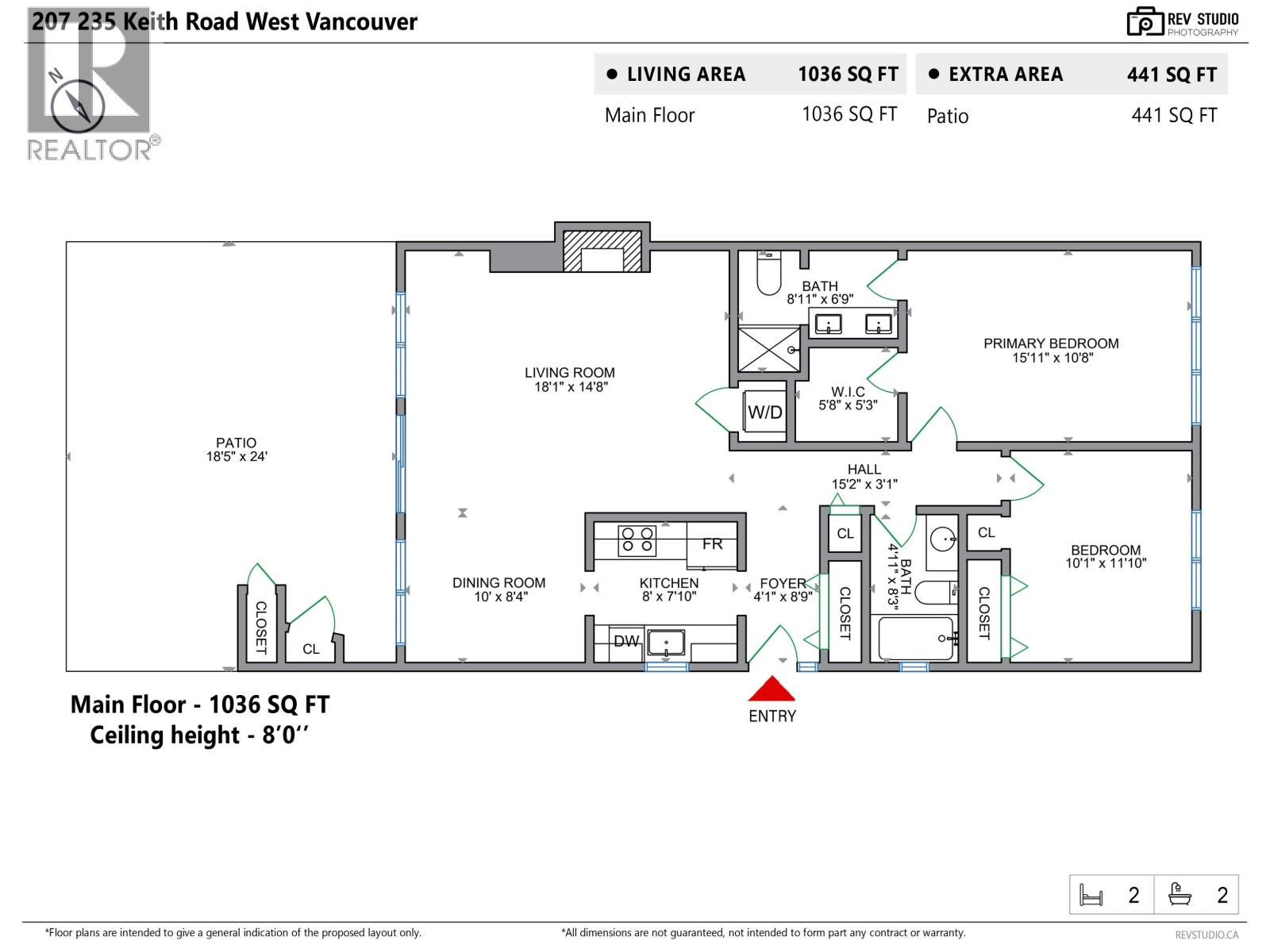 207 235 Keith Road, West Vancouver, British Columbia  V7T 1L5 - Photo 15 - R3131545