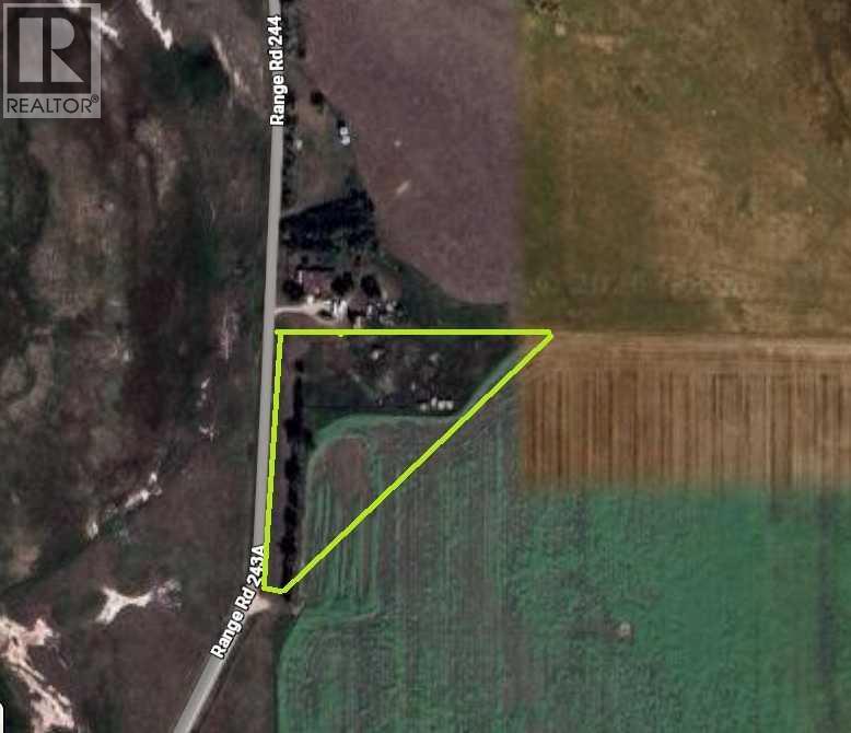 Range Road 244 Township Road 250, Rural Wheatland County, Alberta  T1P 0L1 - Photo 2 - A2311452