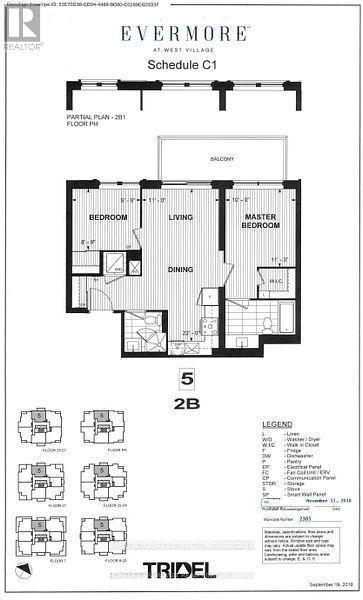 2305 - 10 Eva Road, Toronto, Ontario  M9C 0B3 - Photo 5 - W13237386