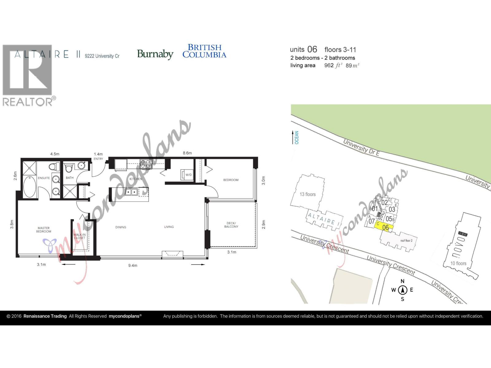 1106 9222 University Crescent, Burnaby, British Columbia  V5A 0A6 - Photo 22 - R3130624