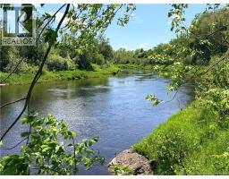 Rte 121, riverbank, New Brunswick