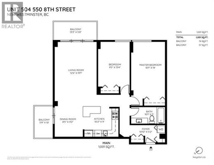 504 550 Eighth Street, New Westminster, British Columbia V3M 3R9 - Photo 37 - R3129100