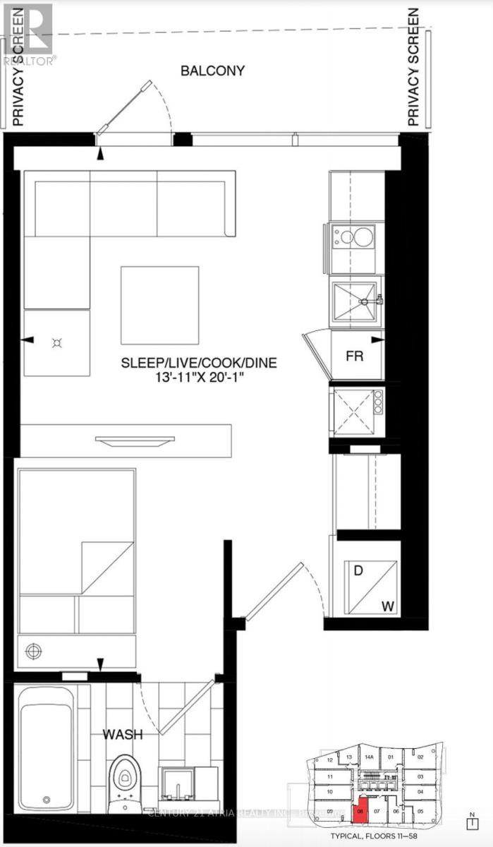 4708 - 197 Yonge Street, Toronto, Ontario  M5B 1M4 - Photo 9 - C13243088