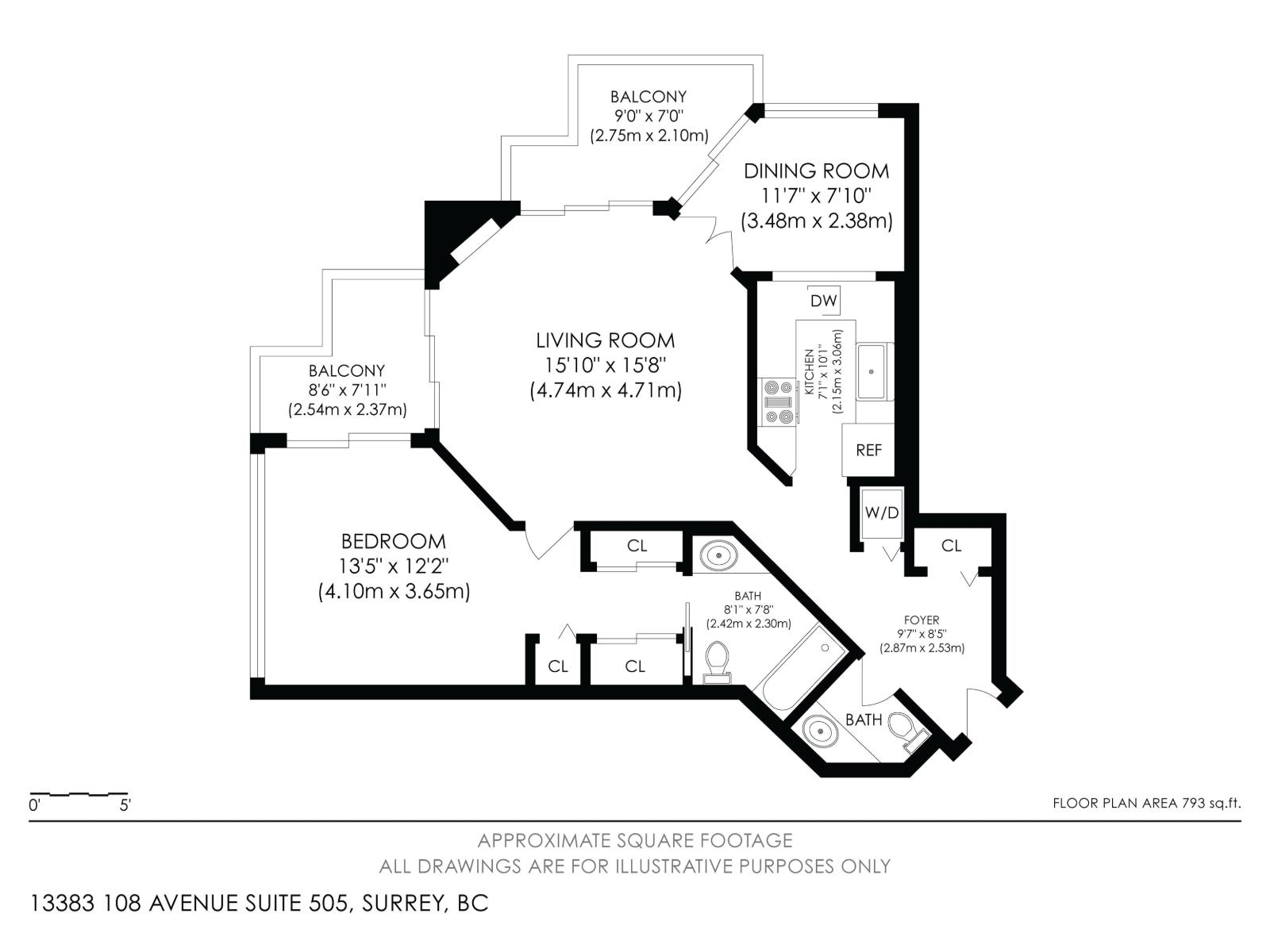 505 13383 108 Ave Avenue, Surrey, British Columbia  V3T 5T6 - Photo 25 - R3096365