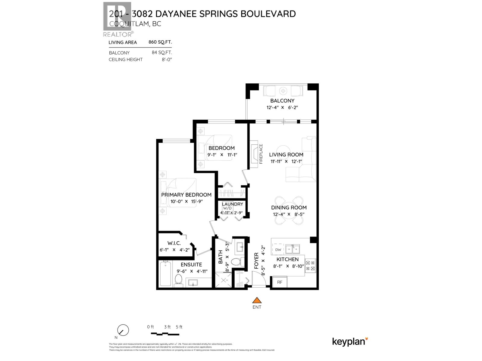 201 3082 Dayanee Springs Boulevard, Coquitlam, British Columbia  V3E 0A3 - Photo 3 - R3119716