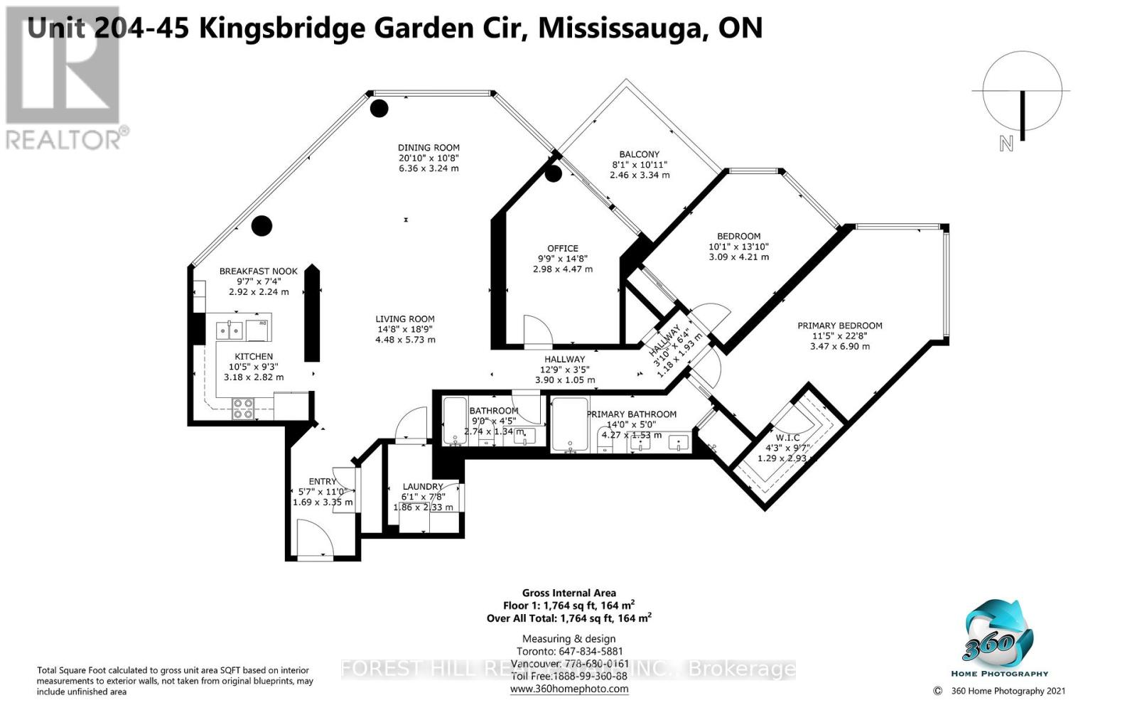 204 - 45 Kingsbridge Garden Circle, Mississauga, Ontario  L5R 3K4 - Photo 3 - W13230296